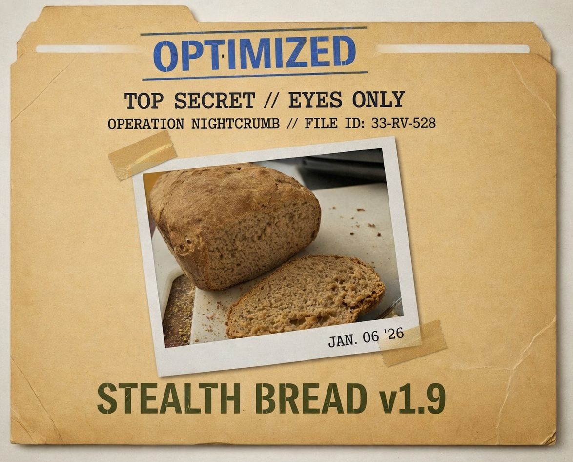 The Stealth Bread Project: Case Files 1.8 & 1.9