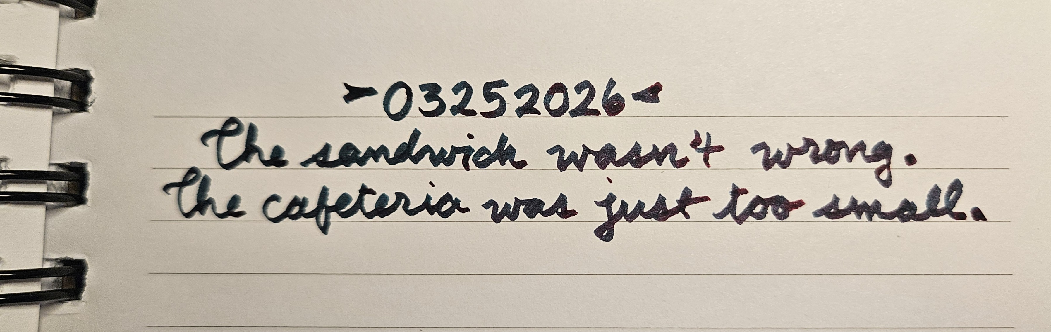 Notes to My Past Self | 25th March 2026