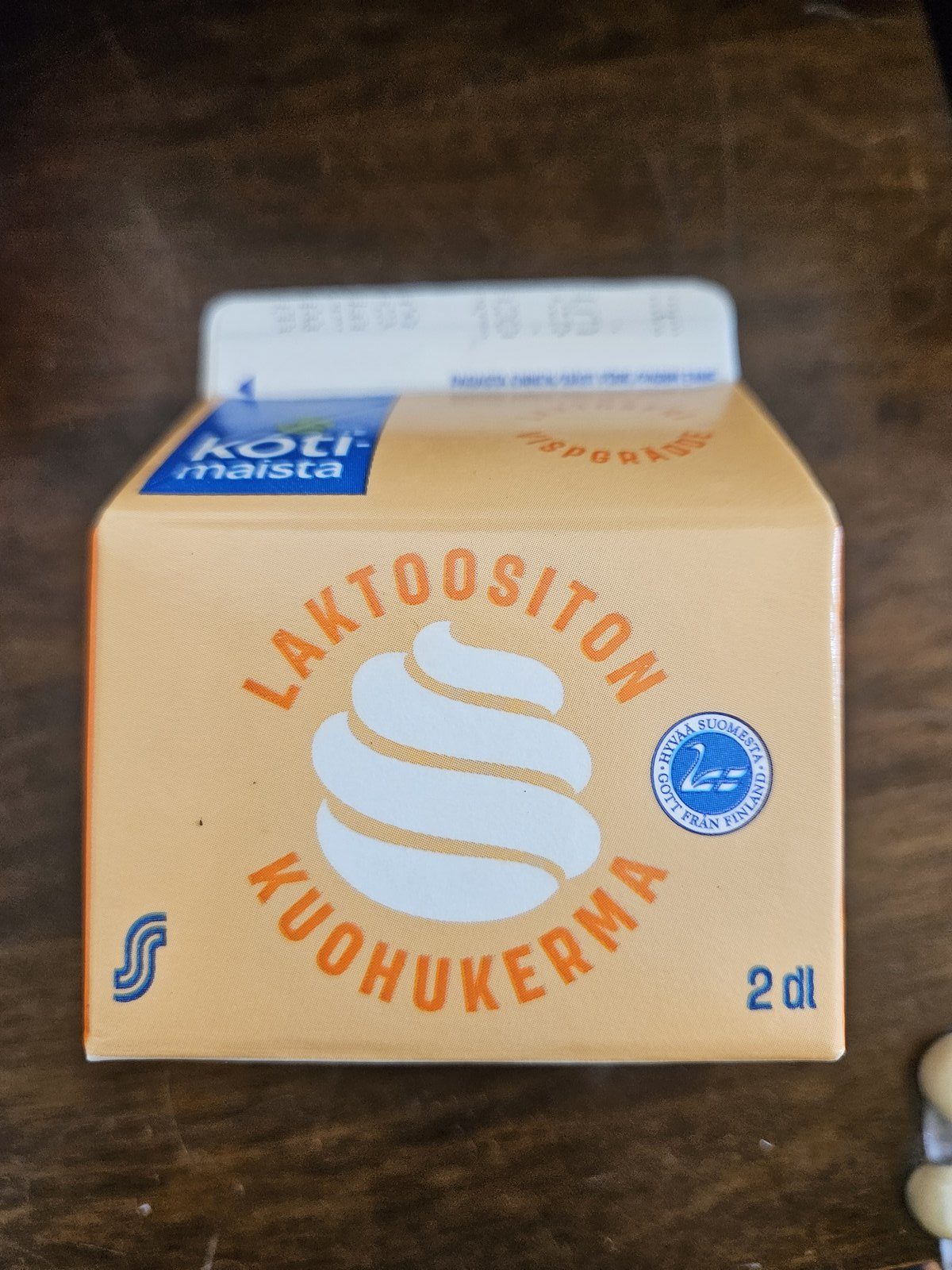 Kuohukerma | Whipping Cream (Pasteurized)